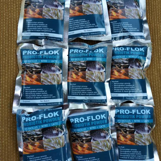 PROFLOK Probiotik kolam ikan bioflok solusi air kolam yang bau