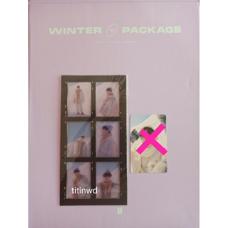 6CUT FILM WINPACK YOONGI (BOOKED)