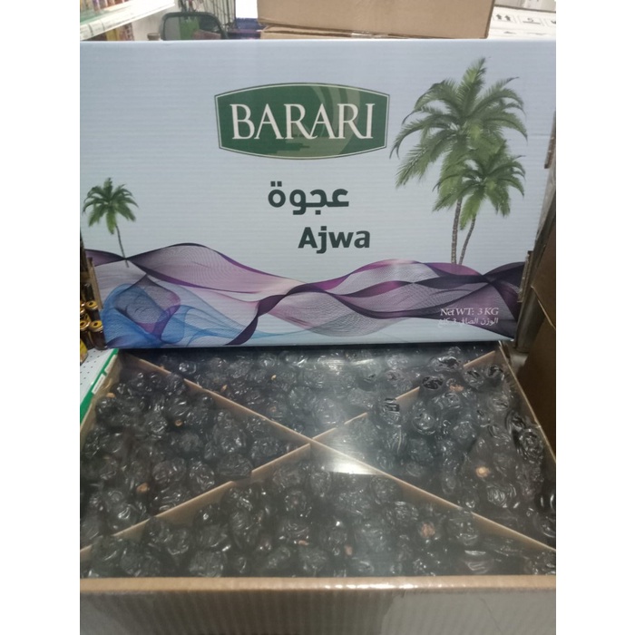 

Kurma Terbaru - Kurma Ajwa Barari 3Kg