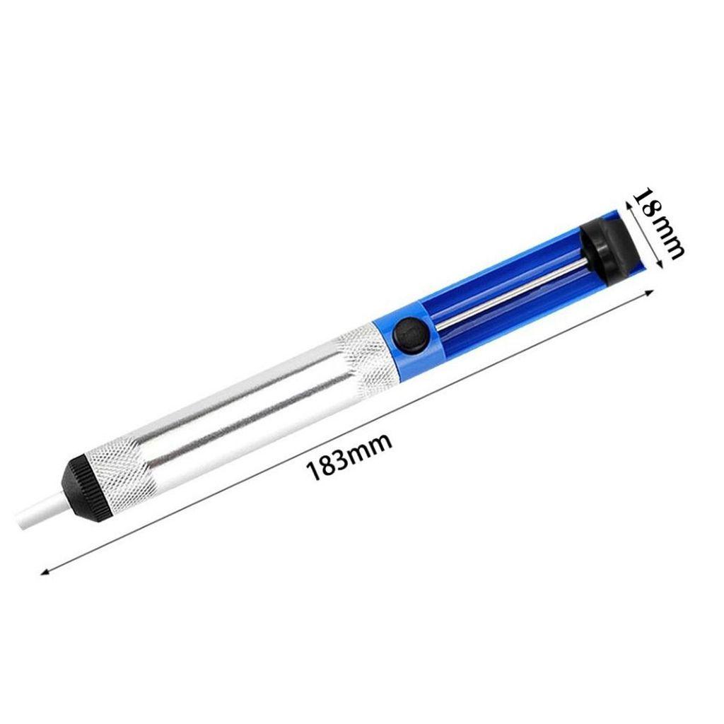 [Elegan] Alat Las 1pcs Springback Otomatis Penghilang Timah Hisap Kuat Manual Aluminium Alloy Soldering Sucker Pen