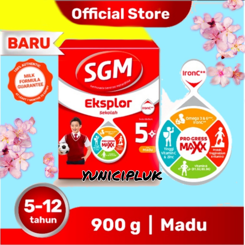 

SGM EKSPLOR SEKOLAH 5+ MADU 900GRAM