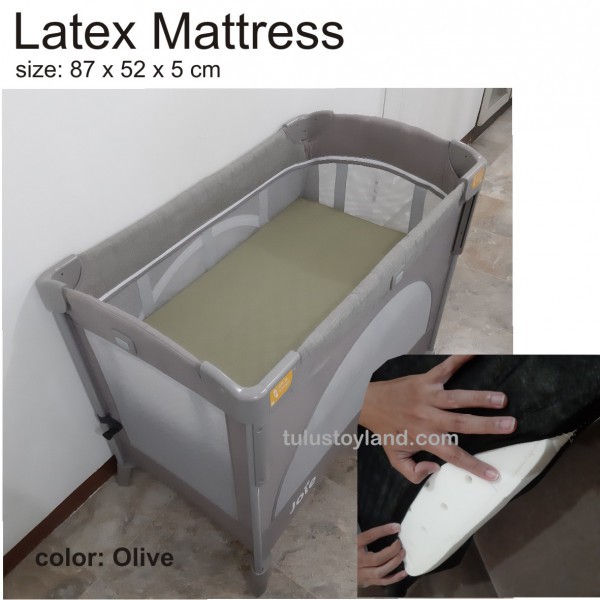 Latex Mattress cocok ukuran Joie Kubbie Kasur Lateks Bayi