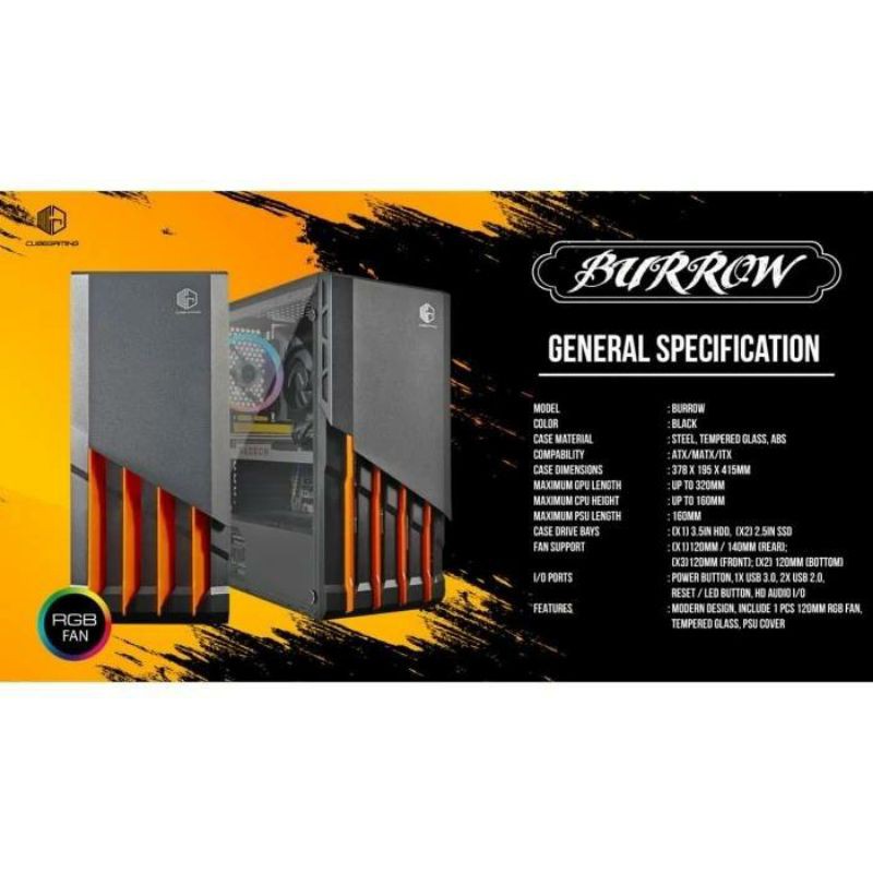 PC Gaming AMD Ryzen 5 2600 x Radeon RX 550 4GB