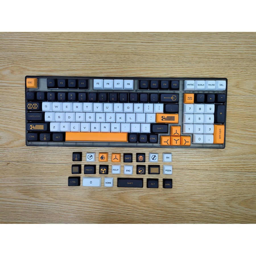 KEYCAPS VIRTUAL WAR &amp; WARFARE XDA profile PBT dye sub