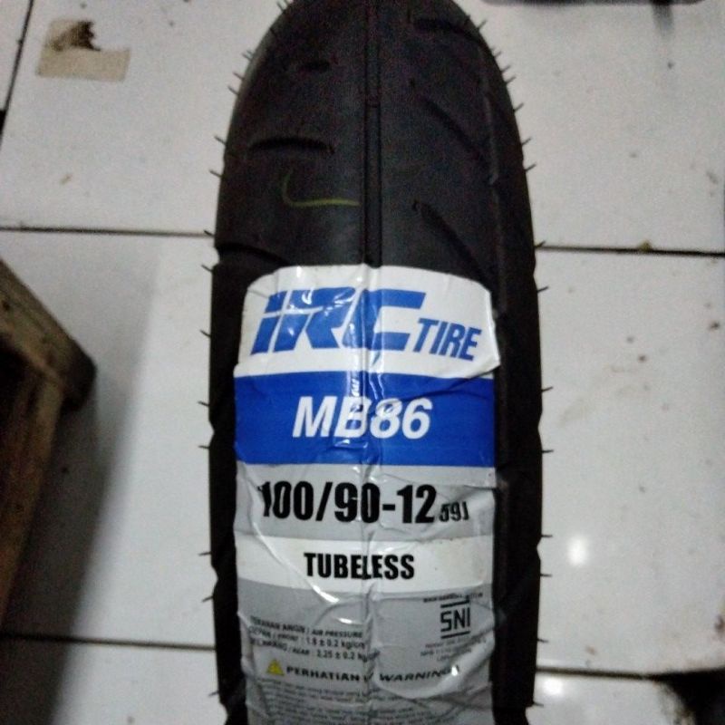 Jual Irc Mb Tubeless Ban Tubles Motor Scoopy Donat Freego Irc Mb Ring