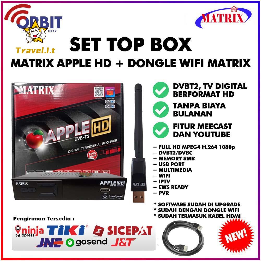 Kamera & DroneSET TOP BOX MATRIX APPLE HD + DONGLE WIFI MATRIX