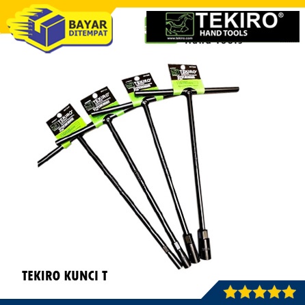 TEKIRO Kunci T 8 / T 10 / T 12 / T 14 Sock Soc Sok Shock Asli