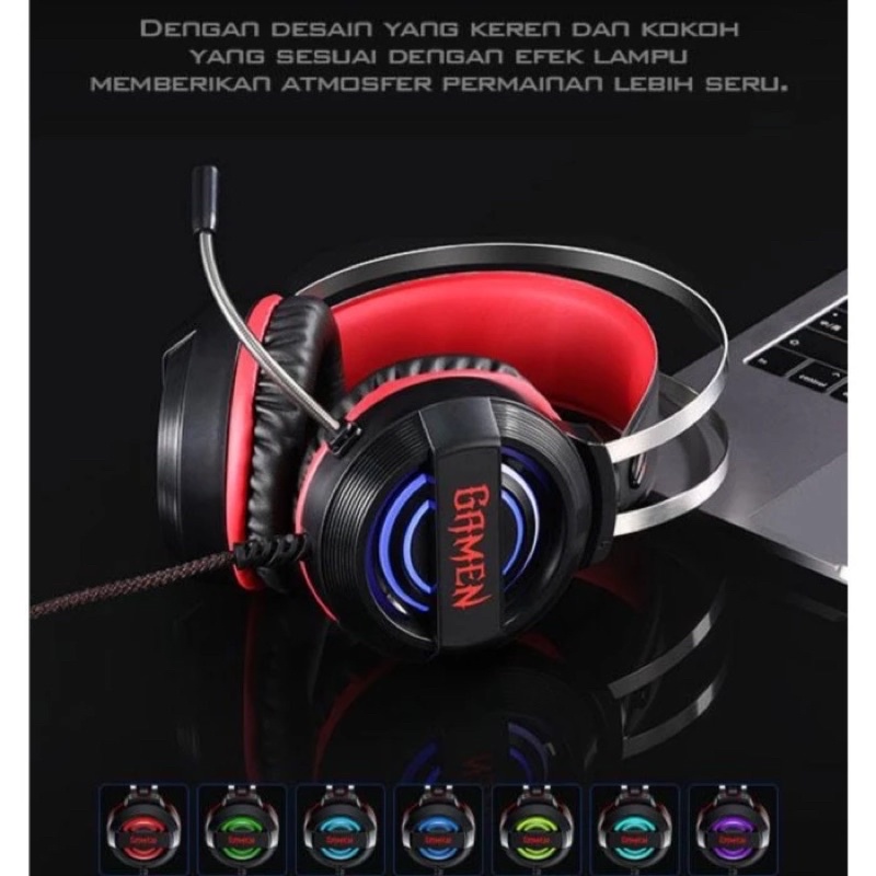 HEADSET GAMING GAMEN GH1000 ORIGINAL