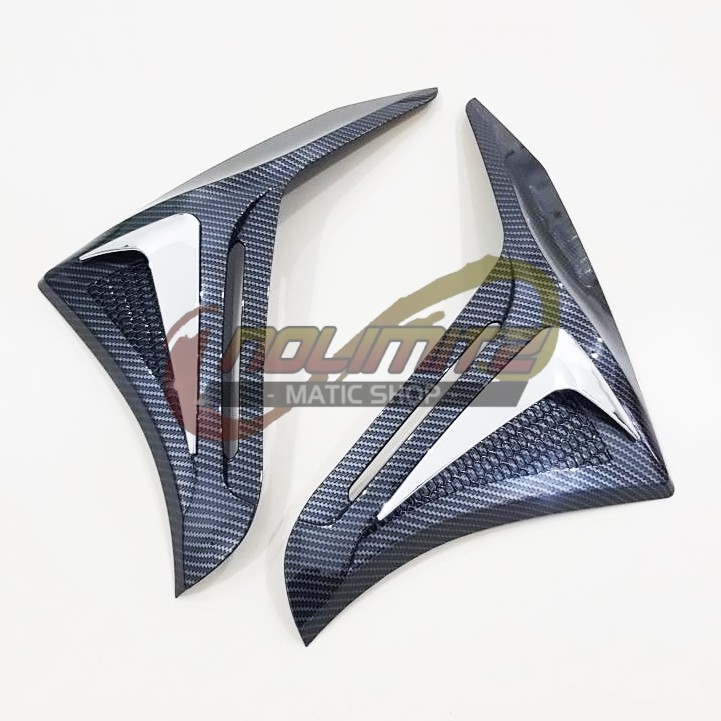 Cover Sayap Body Depan Bawah NEMO Carbon Yamaha NMAX 2020