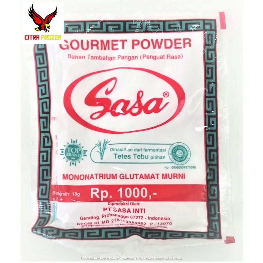 

Gourmet Powder SASA MSG 18gr