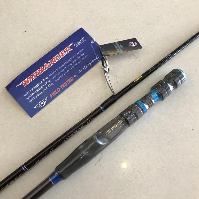 Penn Warmonger Jigging Spinning Rod Pwjs 632Mh - Pe 1-3 (189Cm)