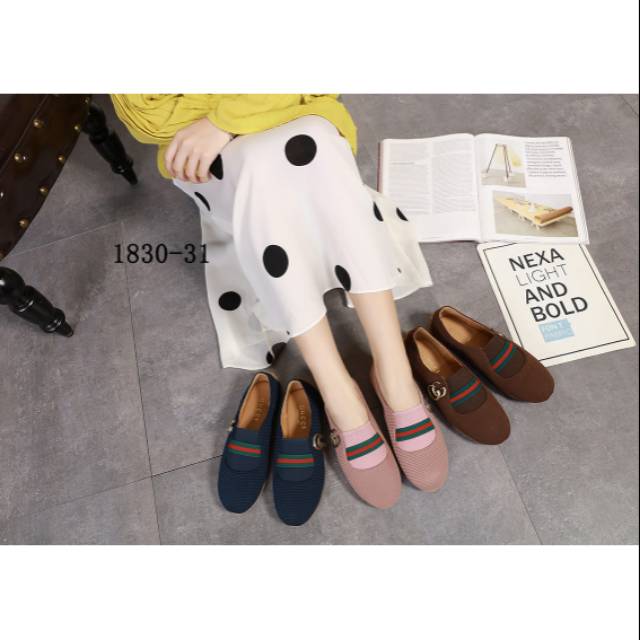 GUCCI LOAFERS FLATS 1830-31* WB