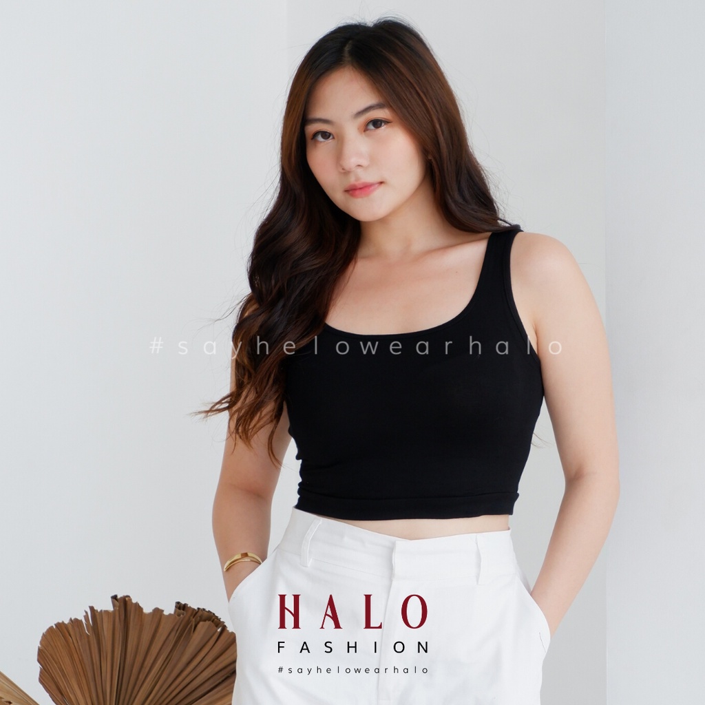 [HaloFashion] Hayden Sexy Crop Top Tank Top Korean Fashion