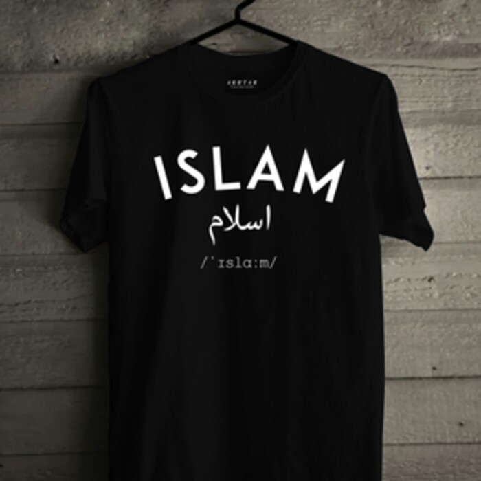 Kaos islami / kaos tulisan islami / kaos tulisan islam / kaos distro murah