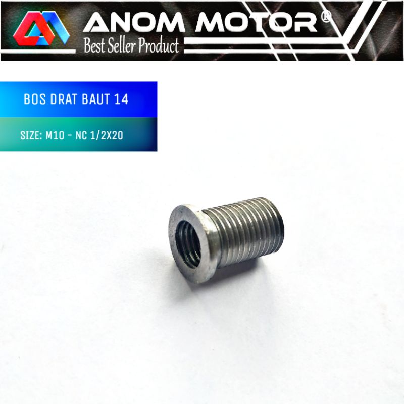 Bos drat sok drat baut 14 O.d 1/2x20