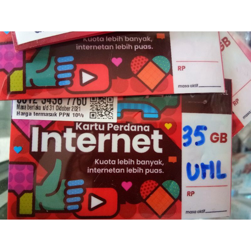 kartu telkomsel 35GB + UNLIMITED
