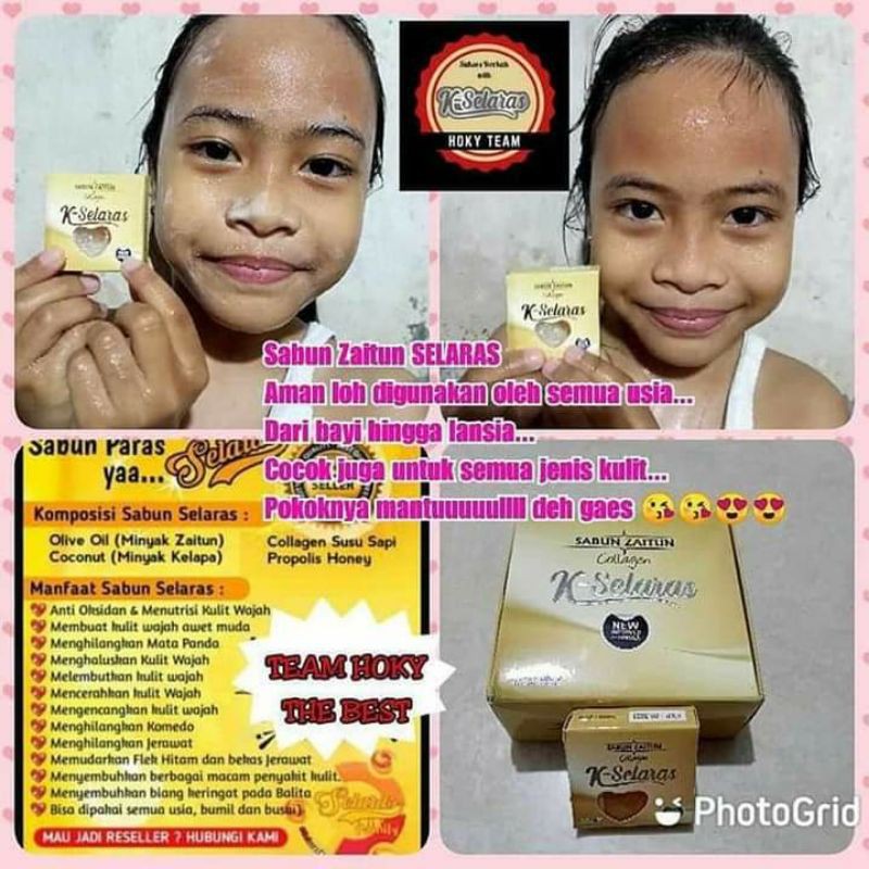 

Sabun Zaitun colagen K-Selaras Original