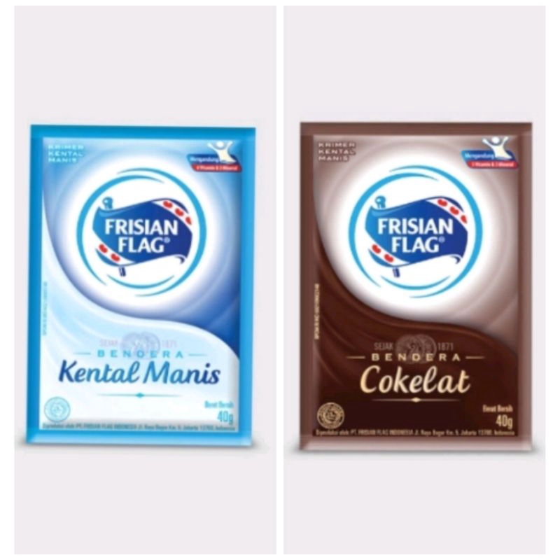 

SUSU kental manis FRISIAN FLAG ISI 6PCS @40gram