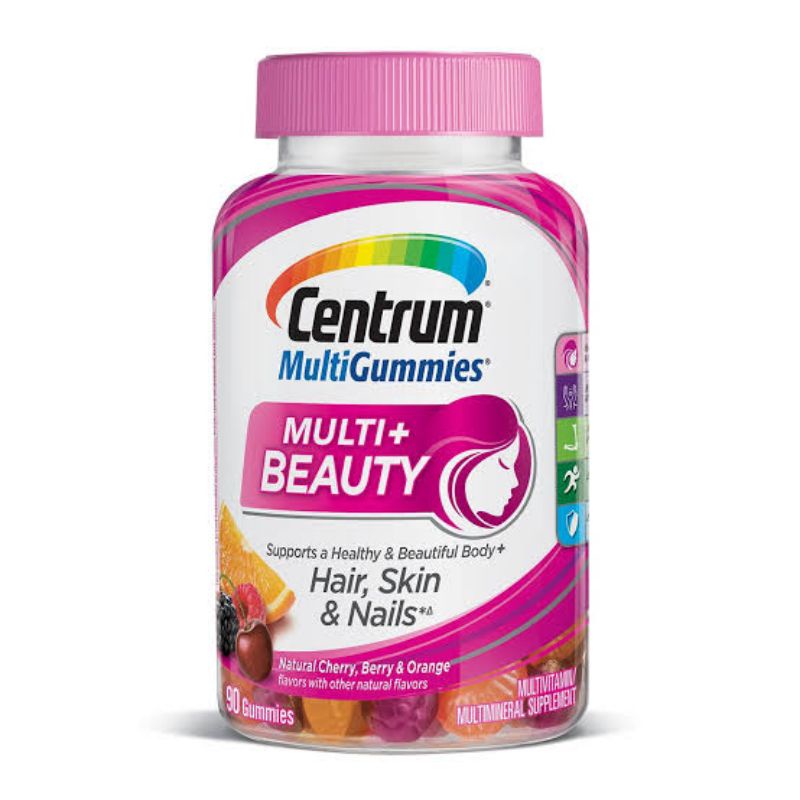 Centrum MultiGummies Multi + Beauty 90 Gummies