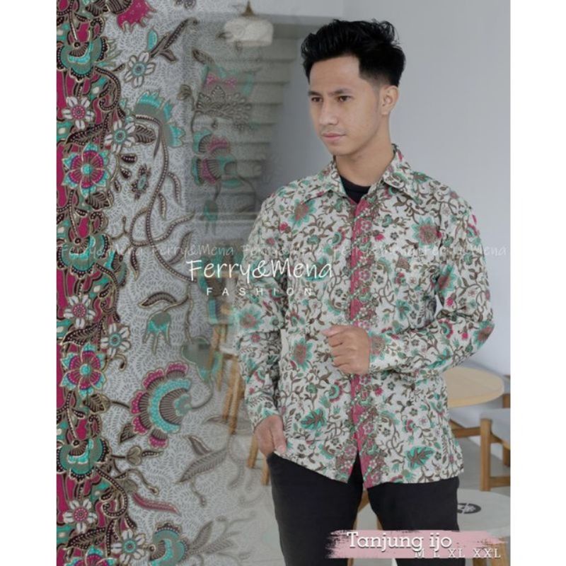 KEMEJA BATIK/KEMEJA ACARA/KEMEJA BATIK PESTA/KEMEJA BATIK MODERN/KEMEJA PRIA