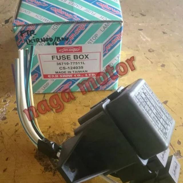 Fuse box / box sikring Futura / T120SS carshow original