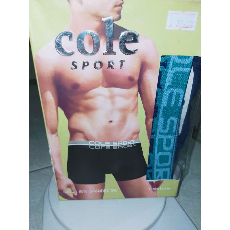 UNDERWEAR COLE SPORT. BOXER 1PCS