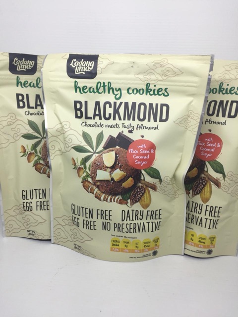 Ladang Lima Gluten Free Blackmond Cookies 180 gram
