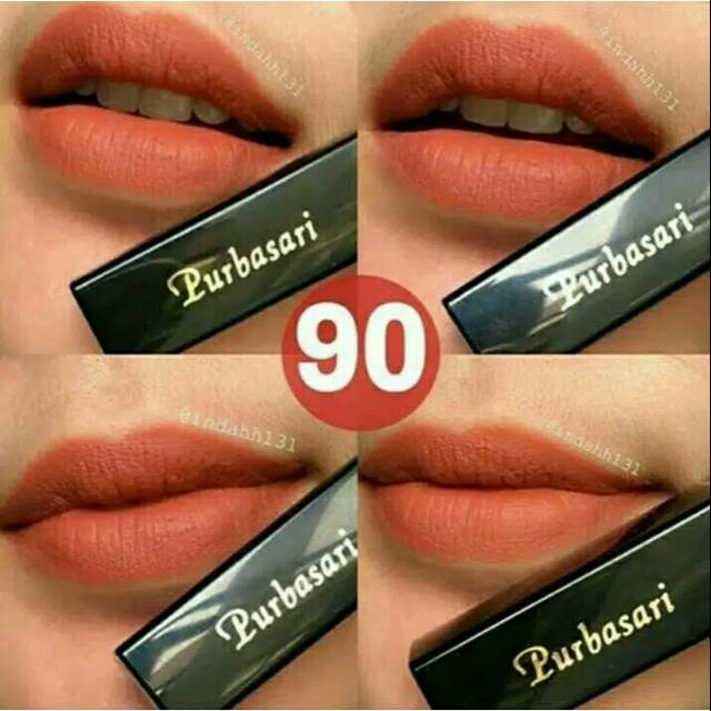 Lipstick Purbasari Matte No 90 Kemasan Baru Shopee Indonesia Harga lipstik purbasari no 90