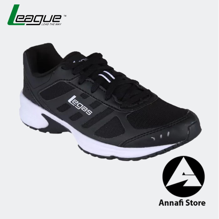 JUAL SEPATU RUNNING LEGAS ATOM 102405-001 - BLACK