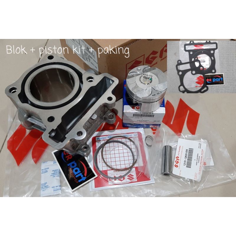 Blok seher piston gsx 150 satria Fu Fi Raider Fi 150 original