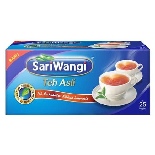 

TEH CELUP SARIWANGI BOX - ISI 25