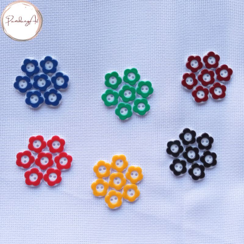 Kancing Sakura 15mm (lusinan)