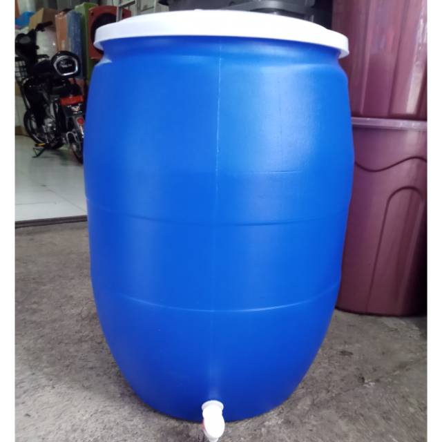 Tong air + keran 60 liter Green leaf 0506
