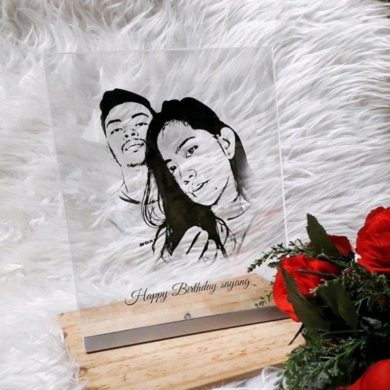 Standing Acrylic 20x25cm  - Standing Akrilik Custom - Acrylic Custom - Standing Acrylic Custom
