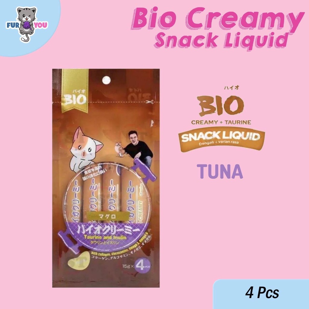 Snack Kucing Bio Creamy