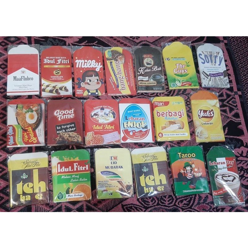 

Amplop lebaran isi 10 lembar