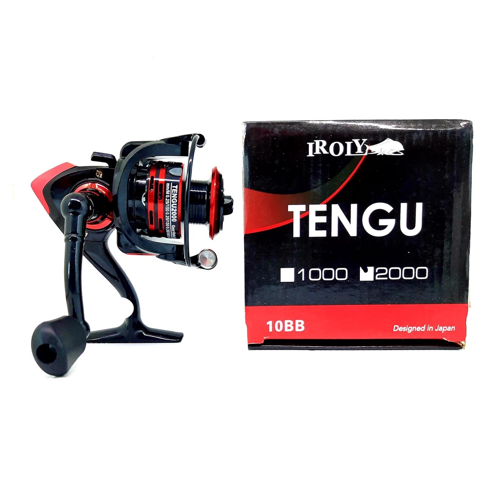 Reel Pancing IROLY TENGU 10BB ALUMUNIUM SPOOL Sangat Murah Designed in Japan