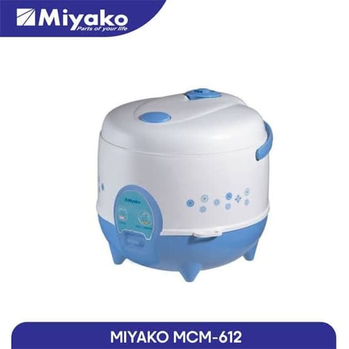 MAGIC COM Miyako 3 in 1 Rice Cooker 1,2Liter MCM-612 ORI