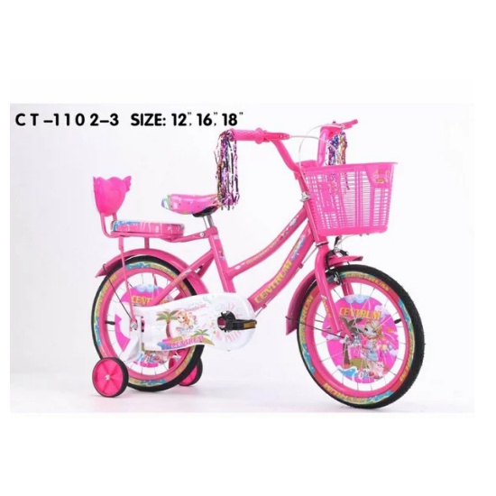 Sepeda Anak Perempuan Mini 12  18 Inch Centrum CT 1102