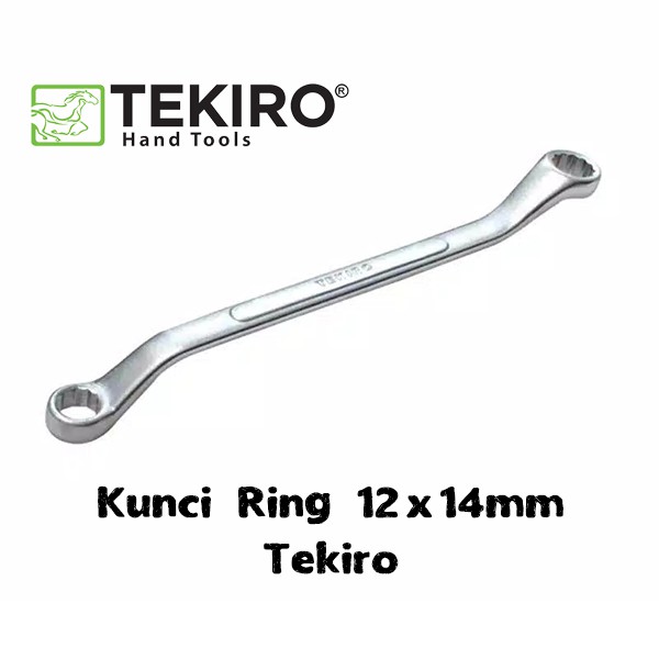 Kunci Ring 12 x 14mm Tekiro 12x14