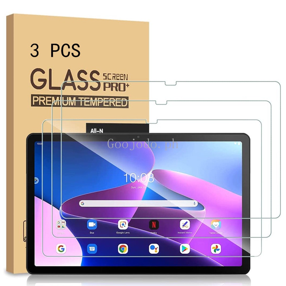 3 Pak Pelindung Layar Tempered Glass Anti Gores / Sidik Jari Untuk Lenovo Tab M10 Plus 3rd Gen 10.6 &quot;(2022)