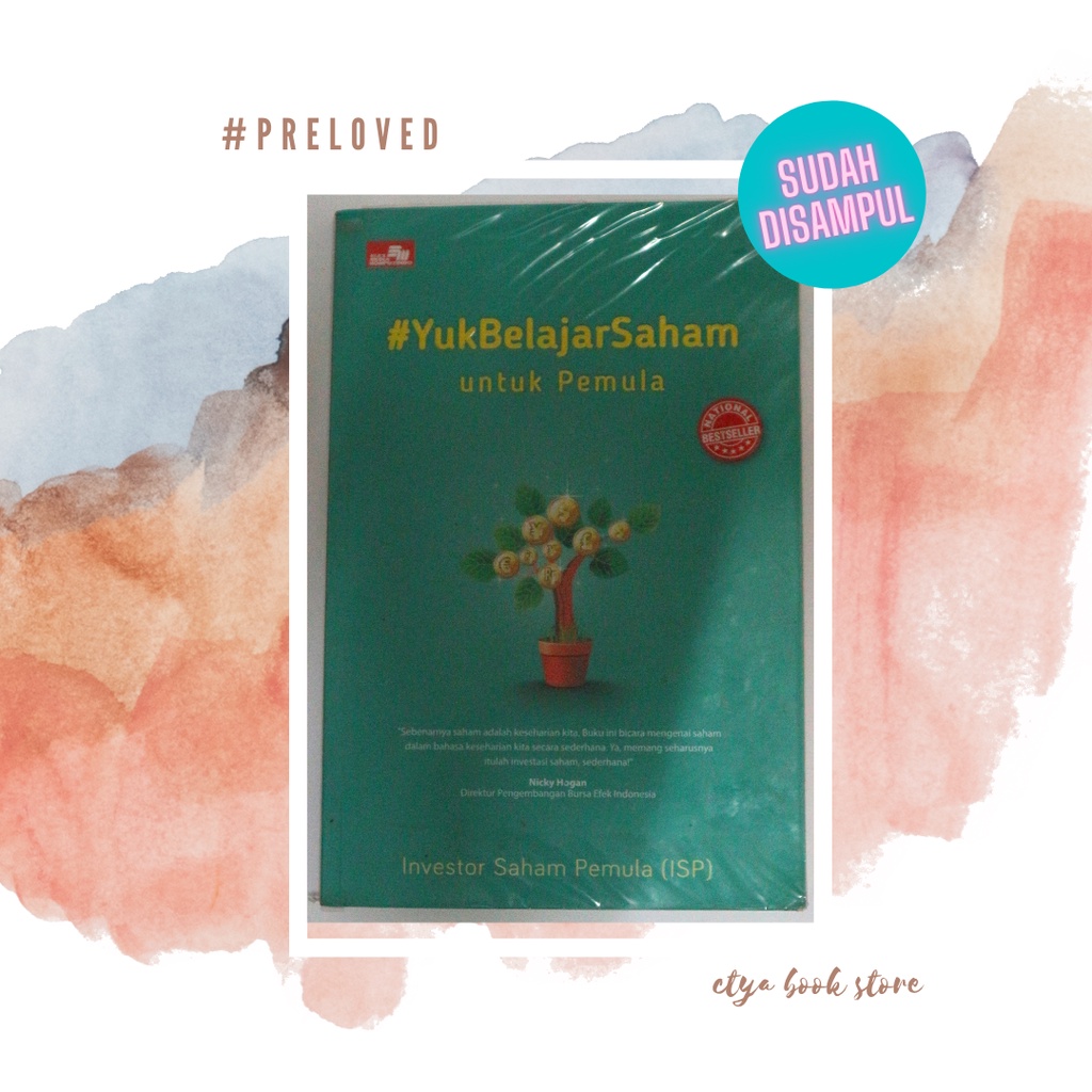Buku Bekas Preloved Yuk Nabung Saham untuk Pemula