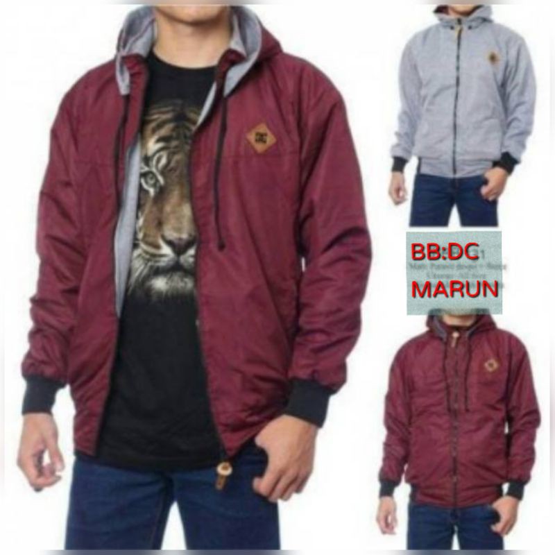 jaket:perasut bolak balik:cewe/cowo