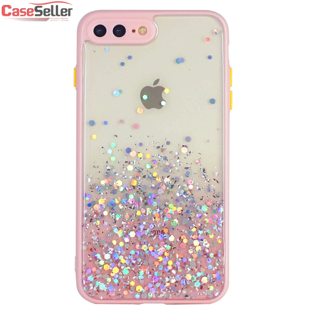 Realme C3  C11  C12  C15  5i  5PRO 6 Narzo  Case Casing Soft Fuze Glitter Bumper Glitter Dove Candy Glitter