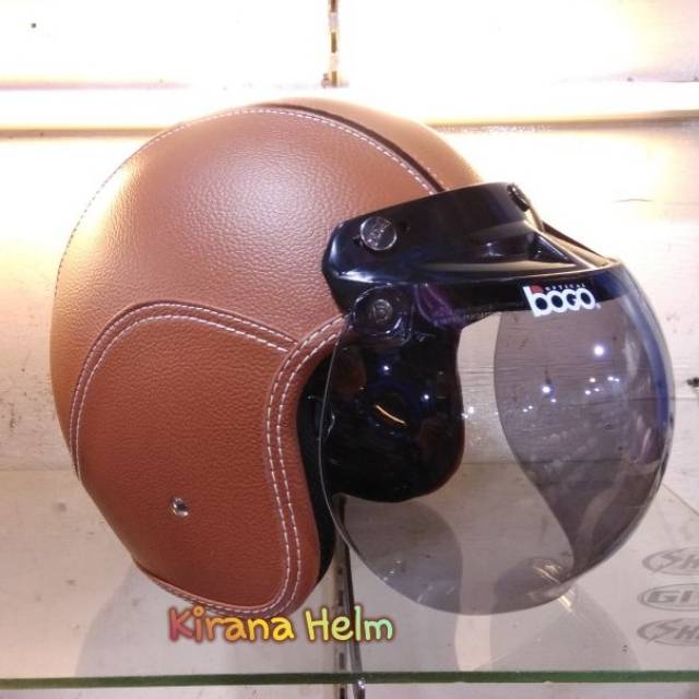 Helm Bogo Original - Warna Coklat