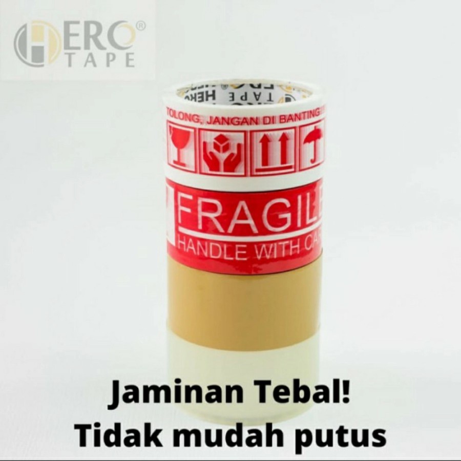 Lakban Isolasi Tape 48mm - Lakban Termurah - Lakban Herotape