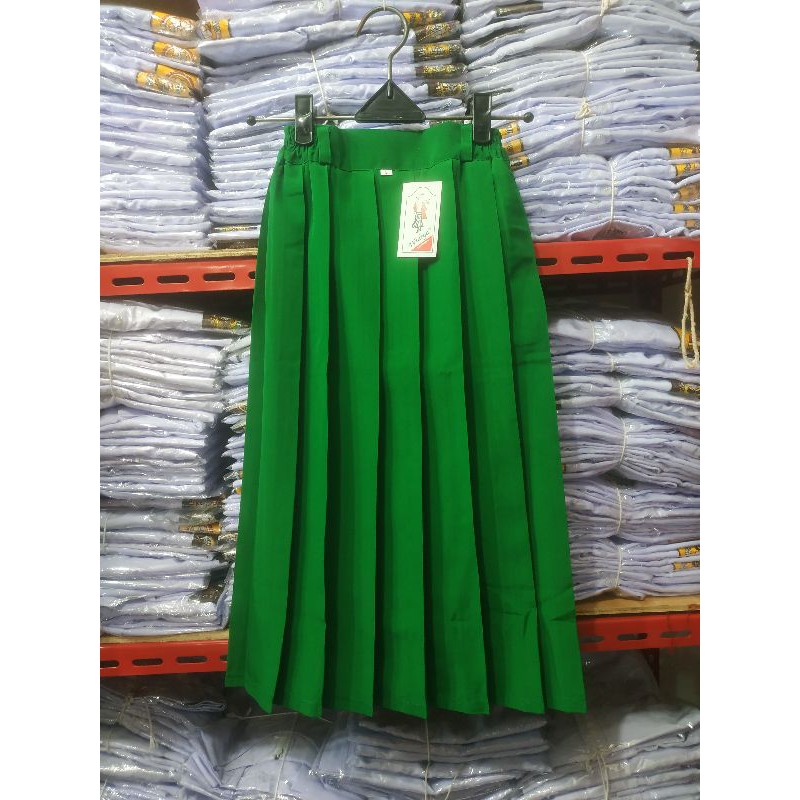 Rok SD Lipat Keliling (Rempel) Bahan Sanwos/ Twist