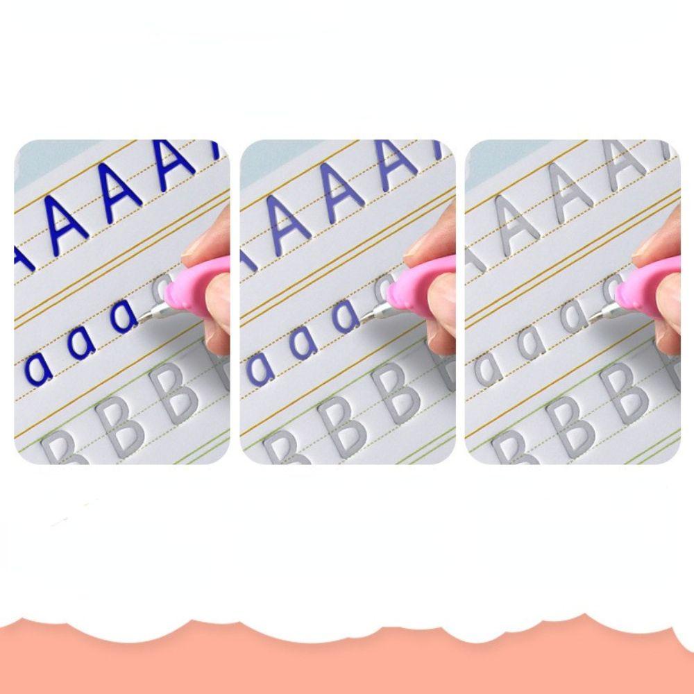 [Elegan] Buku Copybook Pendidikan Dapat Digunakan Kembali Pencerahan Anak Digital Aritmatika Buku Latihan 3D