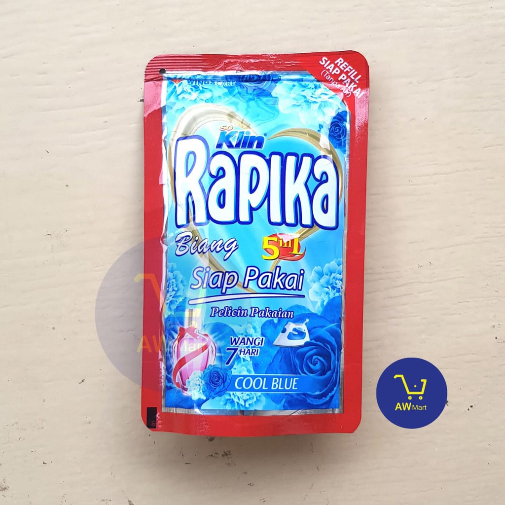 SOKLIN RAPIKA BIANG 5 IN 1 250ML - PELICIN , PELEMBUT &amp; PEWANGI PAKAIAN (DARI PABRIK LANGSUNG)