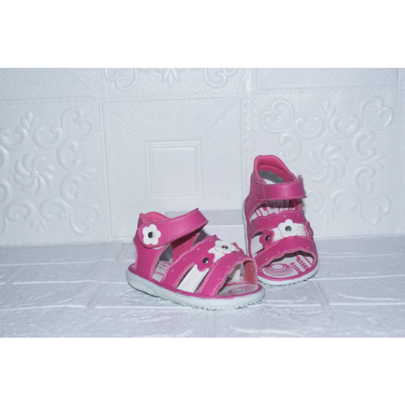 7.7 FLASH SALE! sandal anak cewek bunyi usia 8bln s/d 2tahun (SAL01)